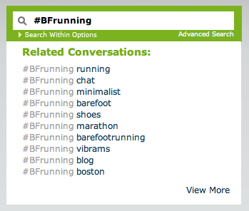 #BFrunning Chat 4.17.2011