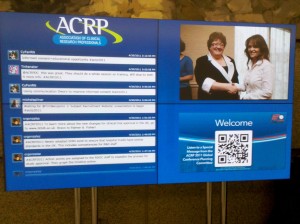 ACRP Social Media Wall