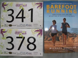 Race Bibs and Book