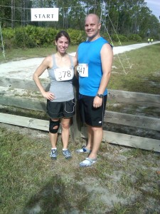 Eric and Michele Post Race