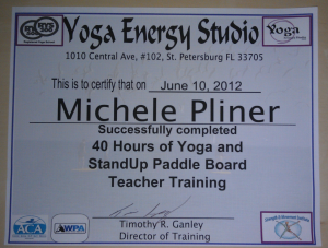 SUP Yoga Certification