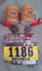 Gasparilla Day 1 Medals