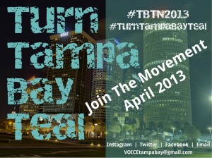 Tampa #TurnTampaBayTeal